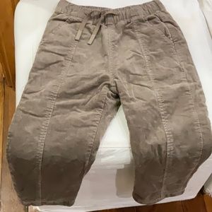 Zara Corduroy toddler pants